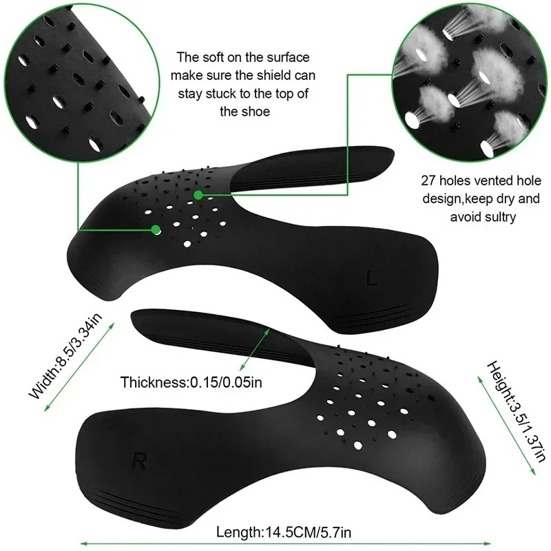 4Pcs Anti Crease Shoe Protecto - Sneaker Crease ulasan dan harga