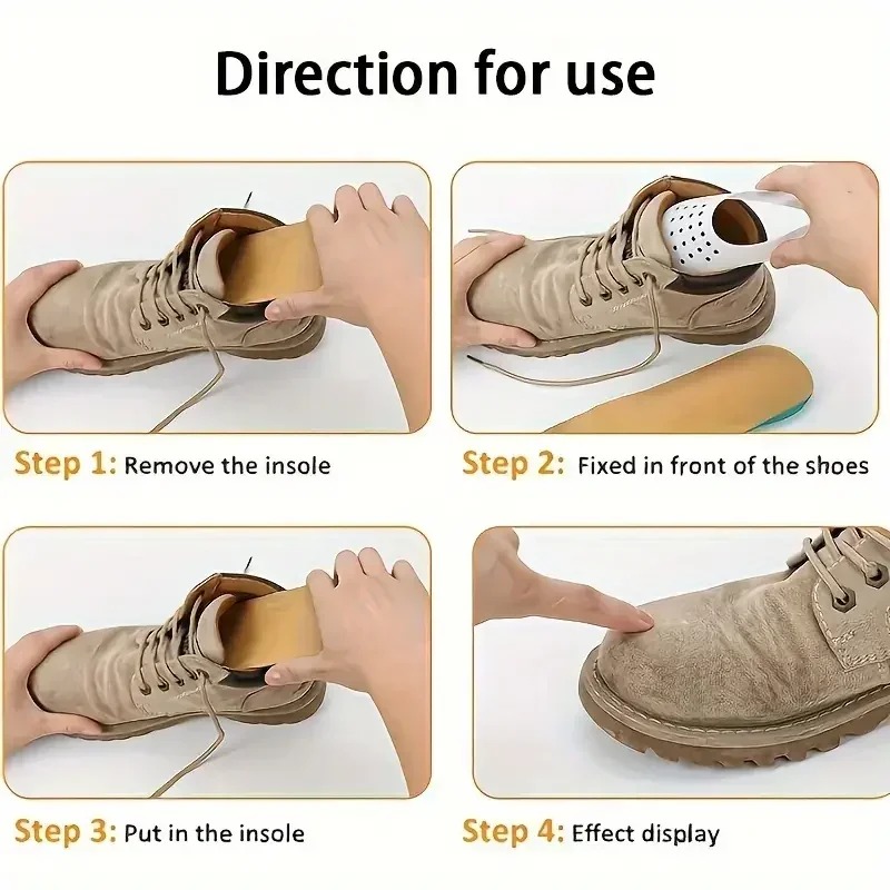 4Pcs Anti Crease Shoe Protecto - Sneaker Crease ulasan dan harga