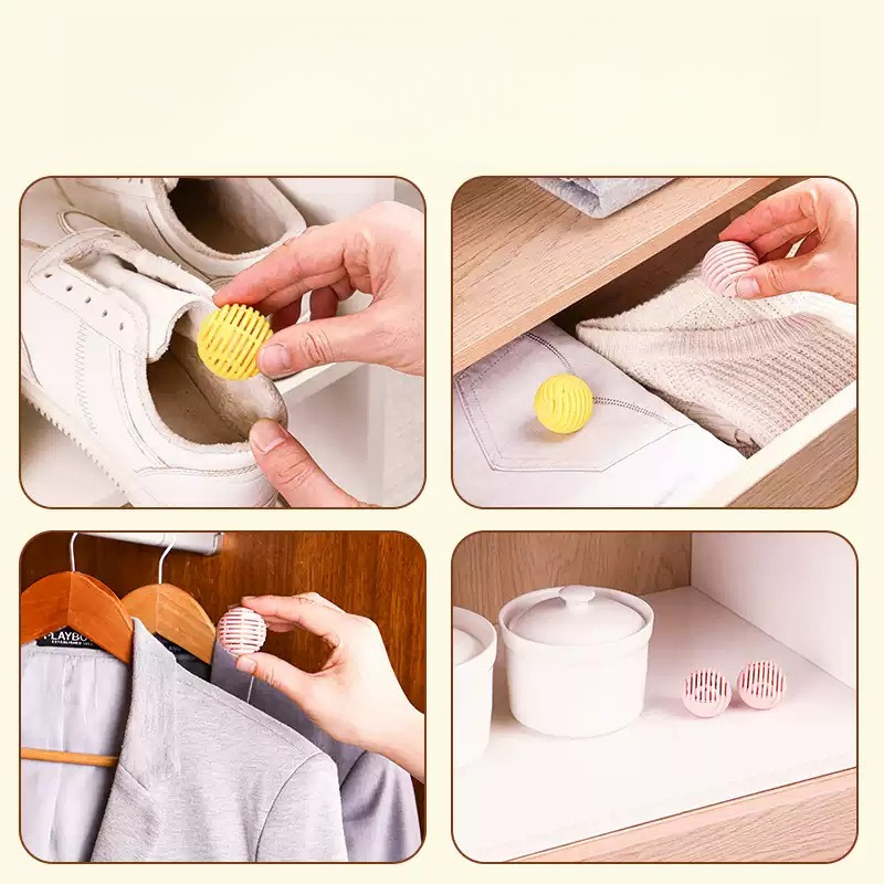 6Pcs/Pack Deodorizing Ball,  M - Shoe Deodorizer Ball ulasan dan harga
