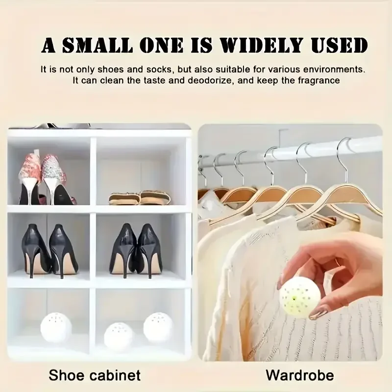 6/12/18pcs Household Shoes And - Shoe Deodorizer Ball ulasan dan harga