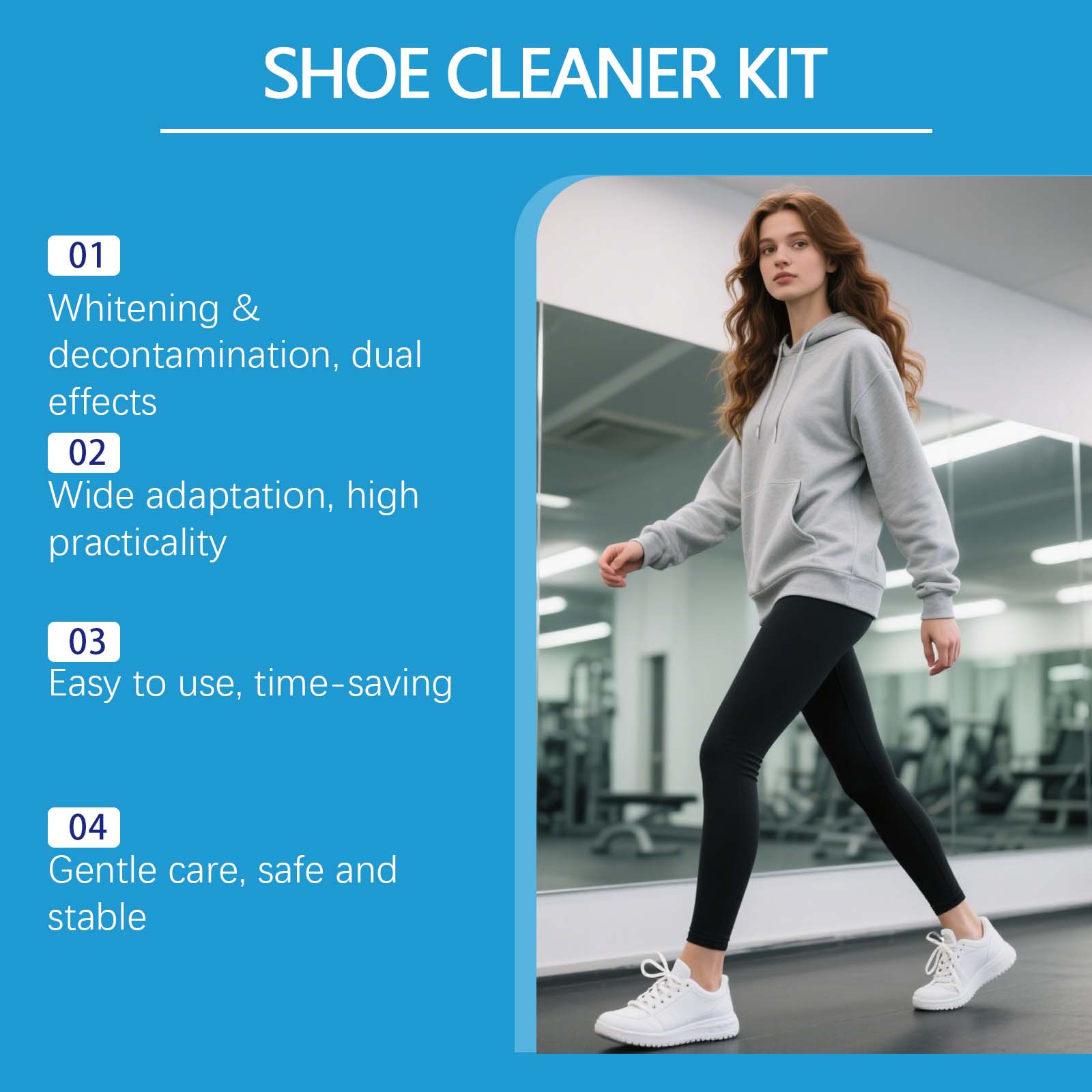 Shoes Whitening Gel Kit With T - Sneaker Care Whitener ulasan dan harga