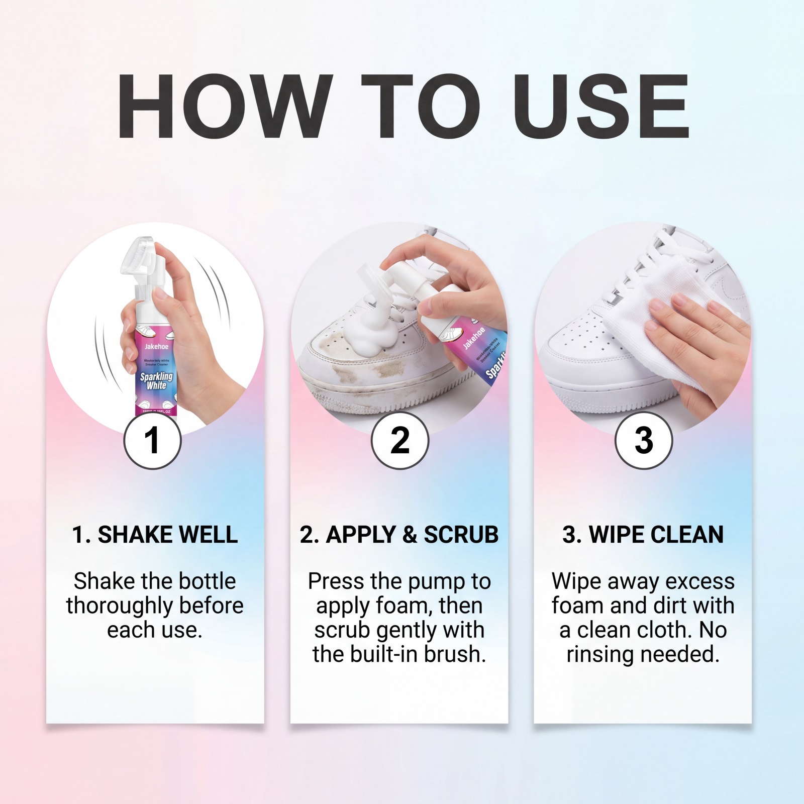 100ML Sneaker Cleaner Liquid S - Sneaker Care Whitener ulasan dan harga
