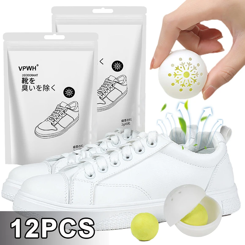 1-12Pcs Deodorizer Freshener B - Shoe Deodorizer Ball ulasan dan harga