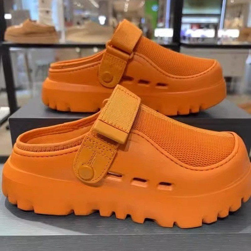 Women Mesh Slippers Flats Mule - Sneaker Care Set ulasan dan harga